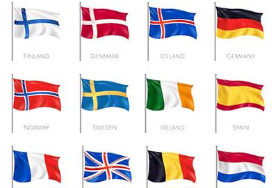 Europe National Flags Trivia Quiz