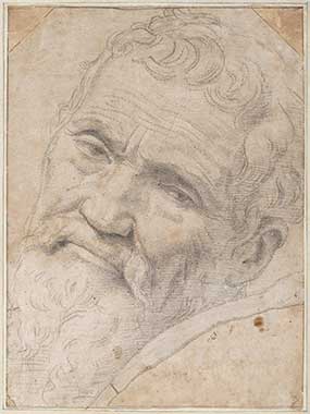 Daniele-da-Volterra - Portrait of Michelangelo