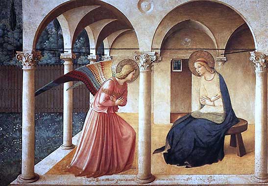 Fra Angelico Annunciation,