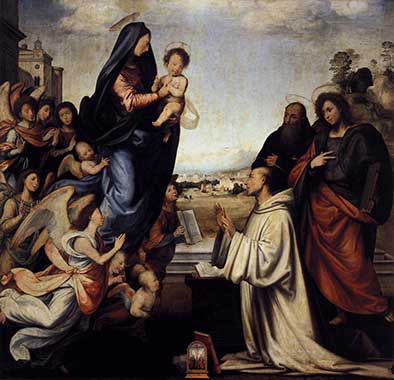 Fra- Bartolomeo - The Vision of St
